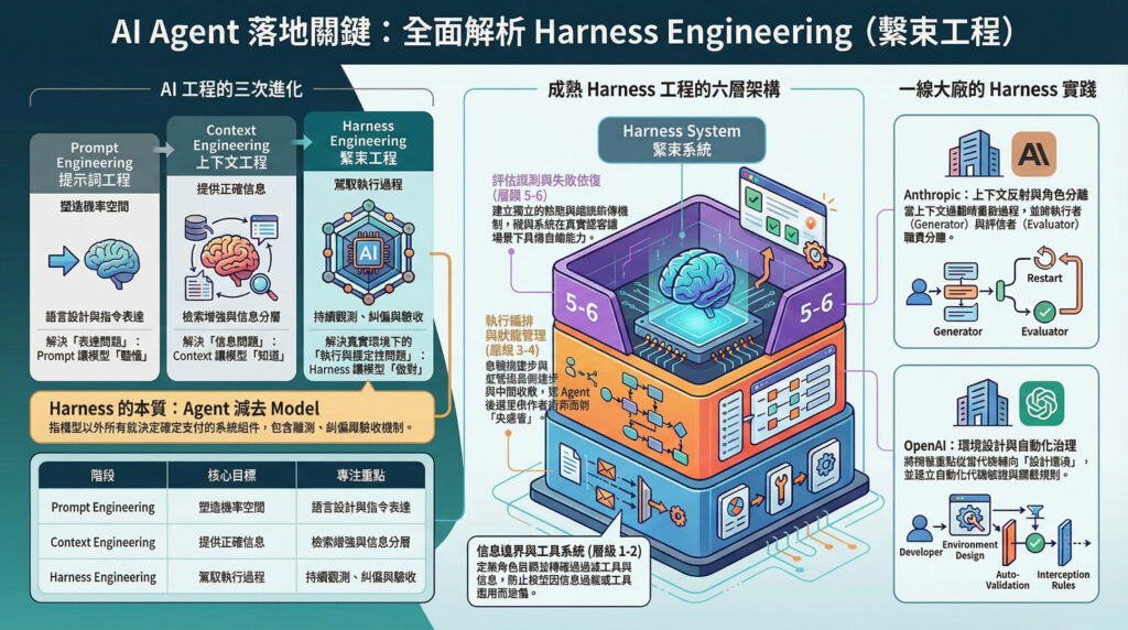 Harness Engineering: 構建高穩定性的 AI 智能體系統